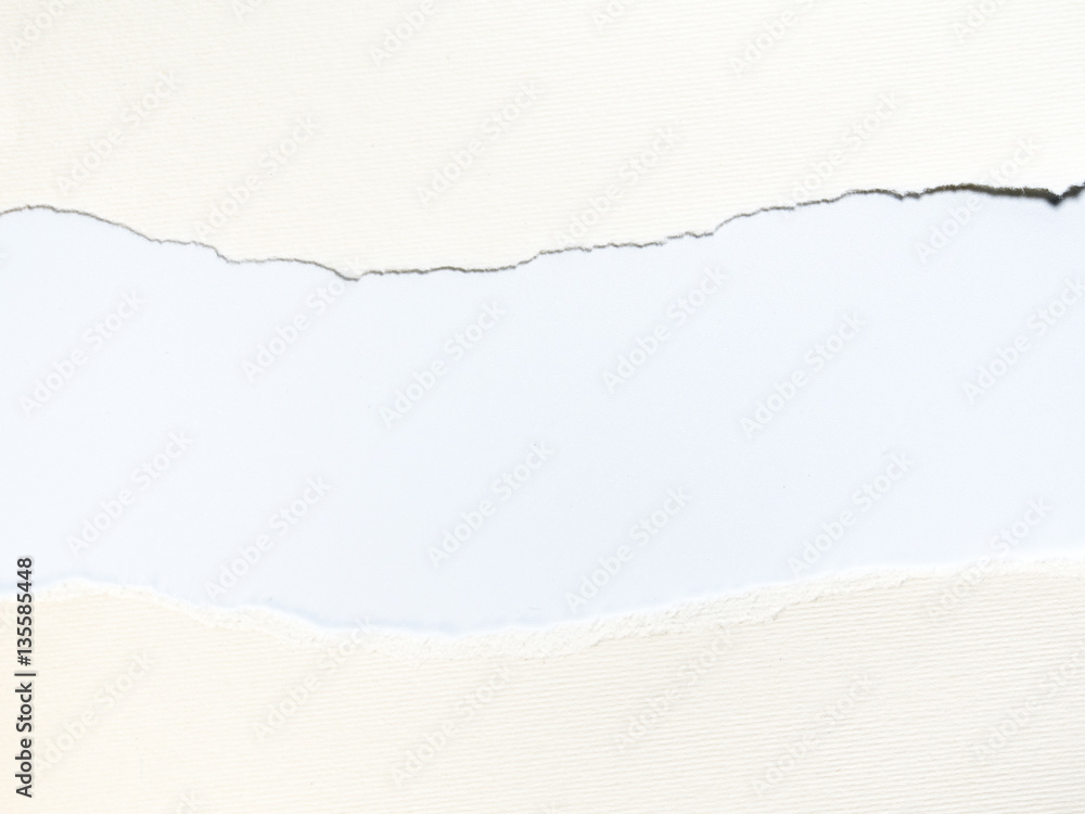 Obraz premium The space between white paper