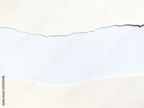 The space between white paper © Satakorn