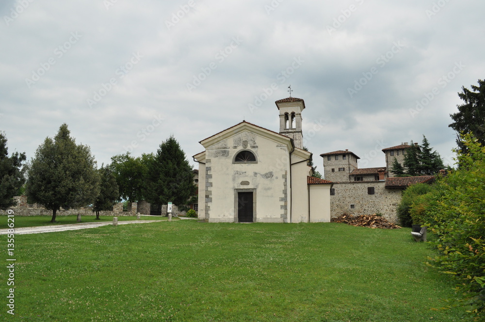 The medieval castle of Cassacco - Friuli