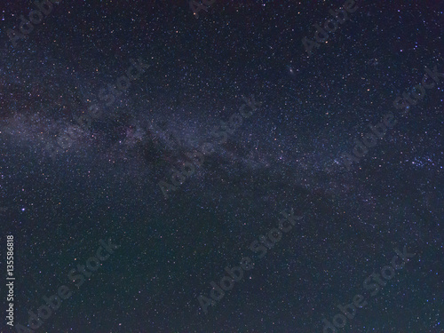 長野 北アルプス 白馬岳から見る星空