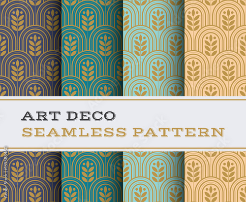 Art Deco seamless pattern 20