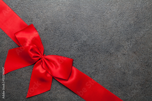 Gift red ribbon. To wrap up. Celebration. For your design.