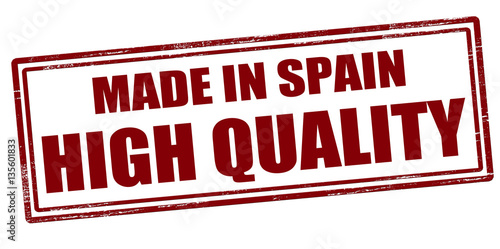 Made in Spain High quality