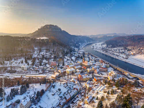 Königstadt, sächsische Schweiz, Festung Königstein