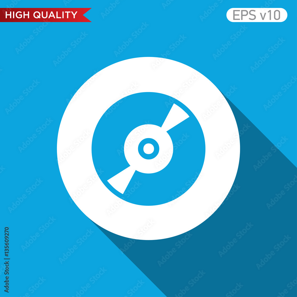 Icon or button of disk Icon or button of disk