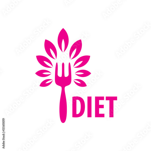 vector logo for diet