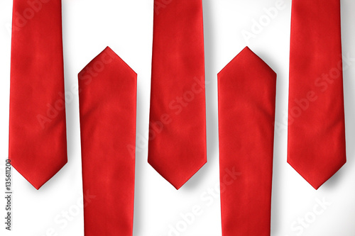 Red Trump Power Ties
