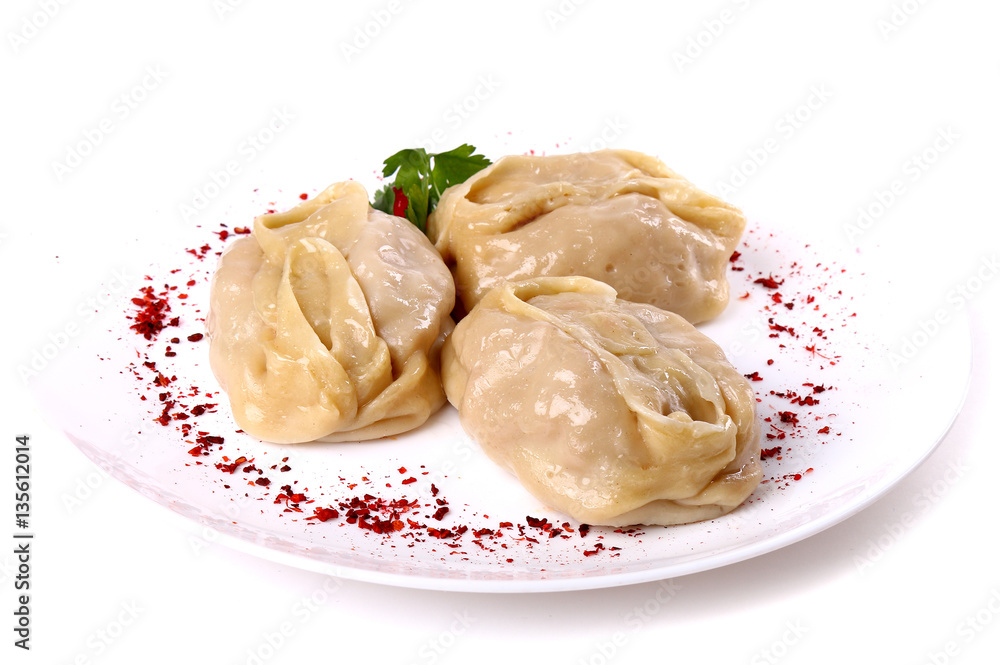 Three boiled manti Three boiled manti