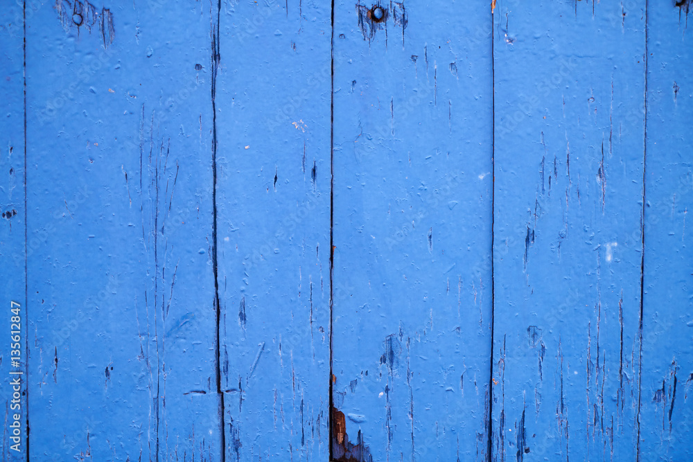 Old Painted Wooden Wall Old Painted Wooden Wall