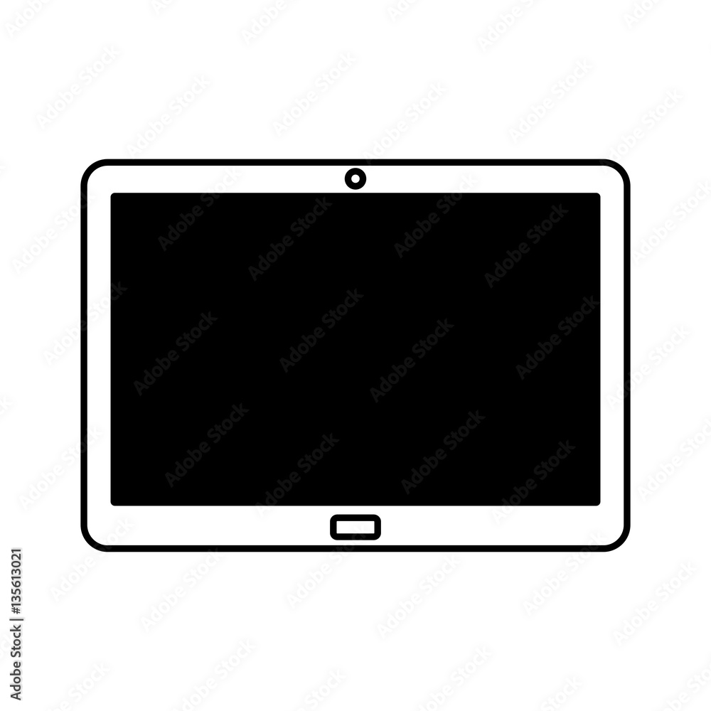 tablet electronic device icon vector illustration design tablet electronic device icon vector illustration design
