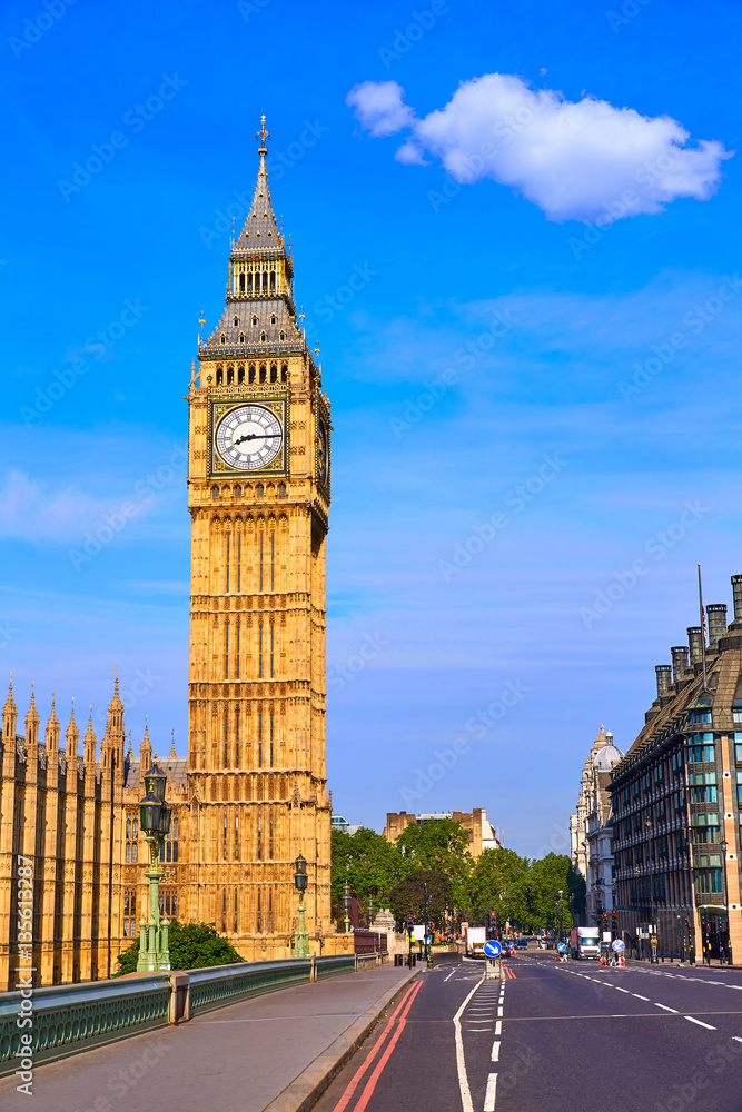 Obraz premium Big Ben Clock Tower in London England