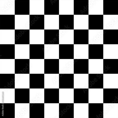 Black and white Chess board 8 by 8 grid, High resolution background and 3D repeatable texture