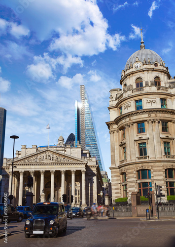 Photography London Royal exchange building financial district