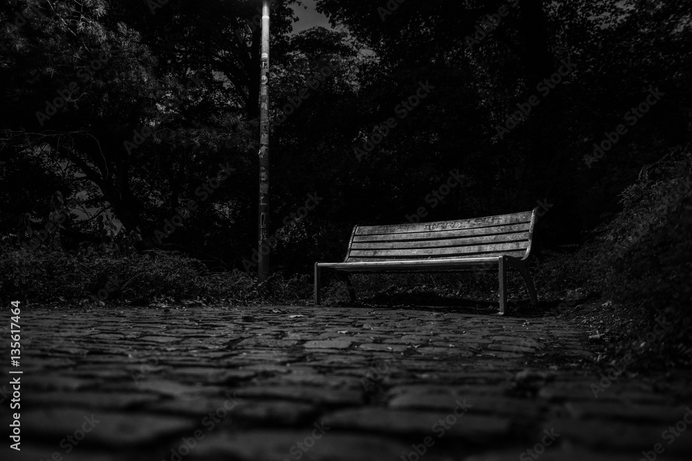 lonely Bench 