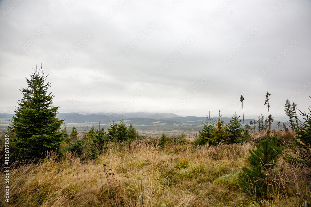 slovakian carpathian mountains in autumn slovakian carpathian mountains in autumn