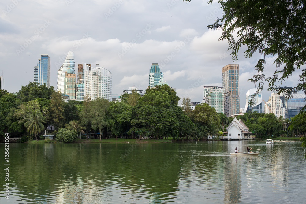 Fototapeta premium Lumpini Park, Bangkok