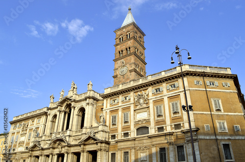 Basilica Papale di Santa Maria Maggiore church in Rome © Peter