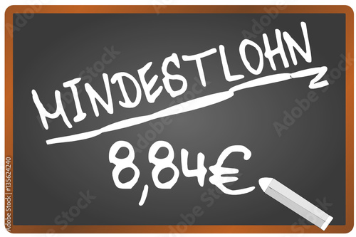 Mindestlohn  8,84 €  170202-06