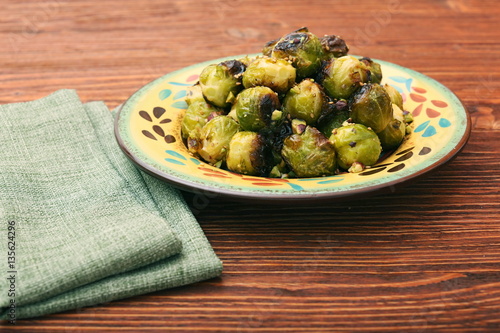 Homemade Roasted Brussel Sprouts
