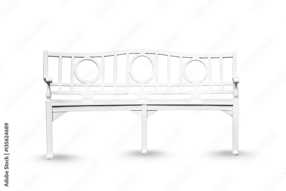 Decorative modern style wooden chair white paint, kind of furnit