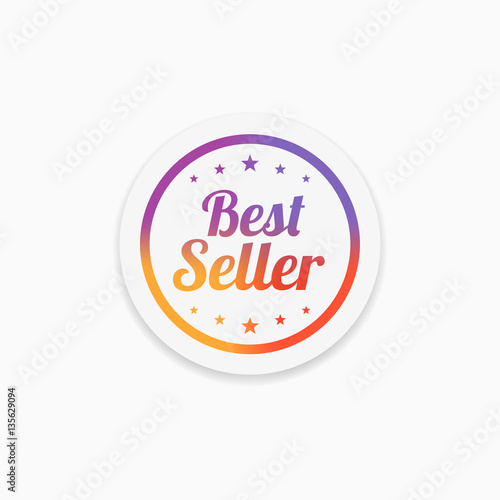 Best Seller Label