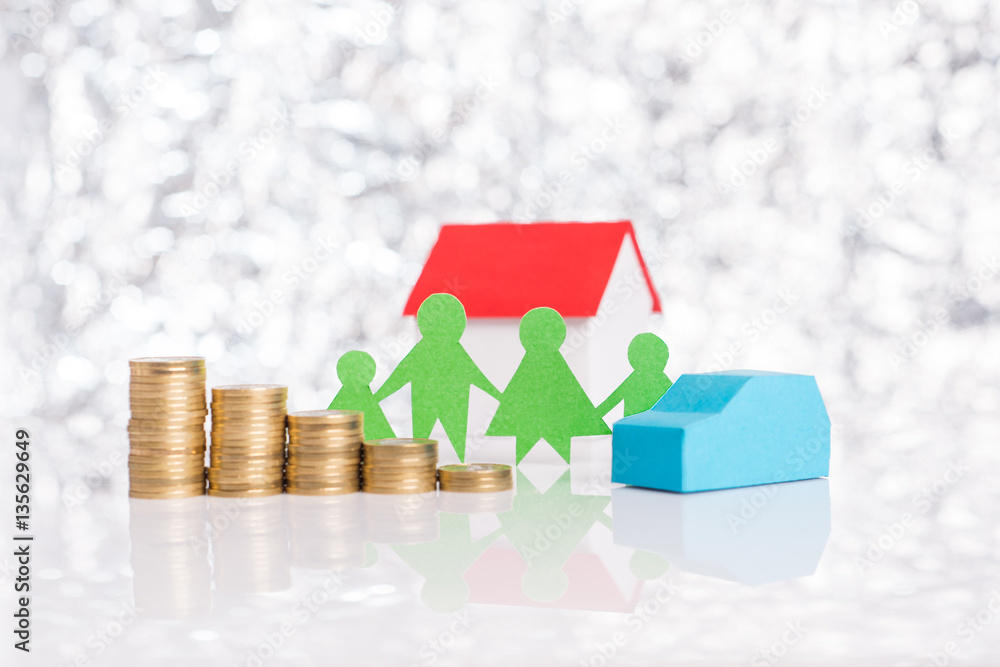 Declining costs of maintaining family and home