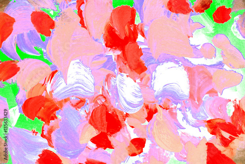  abstract watercolor painting of rose petals ,pattern, template