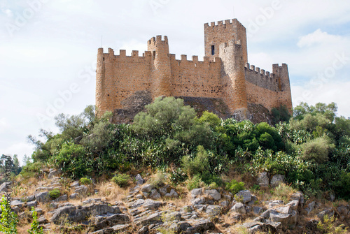 Almourol Castle  Santar  m  Portugal