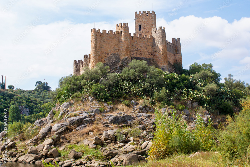 Almourol Castle, Santarém, Portugal