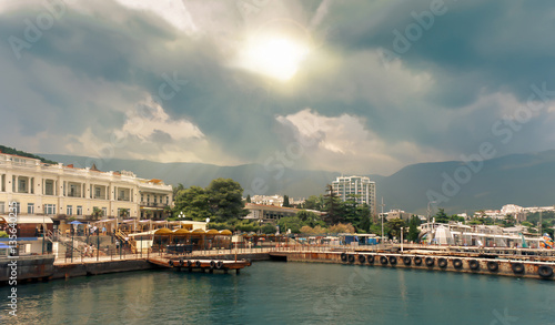 Yalta resort town in the southern Crimea. Russia. © EvaMira