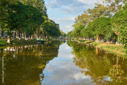 lake in the park