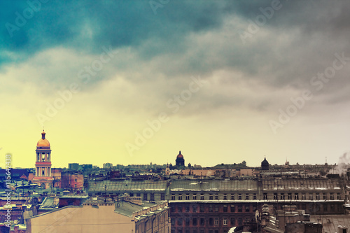 panorama of St. Petersburg