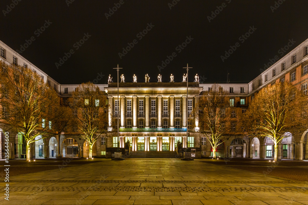 The town hall in Wuppertal-Barmen