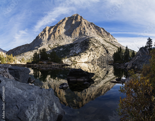 Pine Lake Mountain Reflection