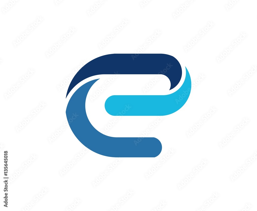 E logo letter E logo letter