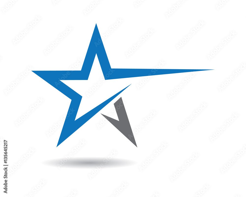 Star Logo Template - obrazy, fototapety, plakaty 