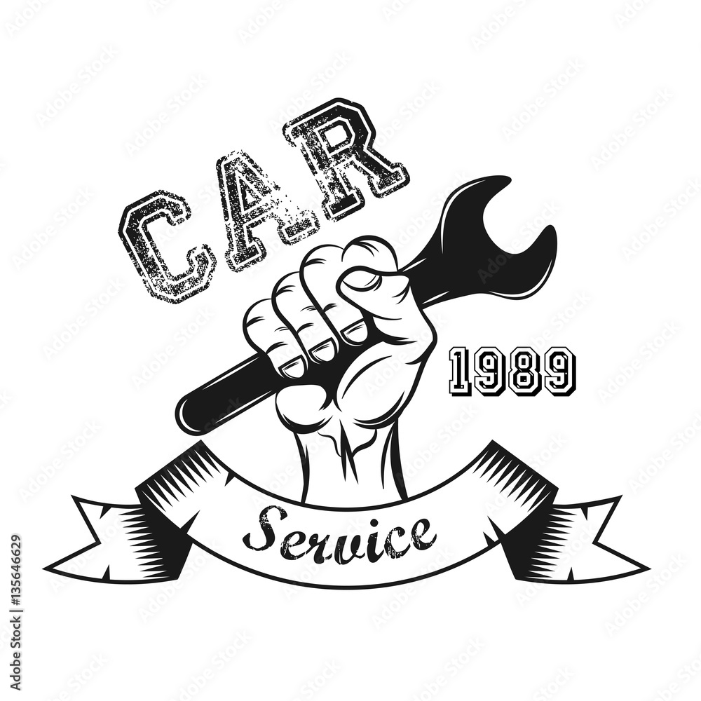 Logo Car Service Stock Vector | Adobe Stock