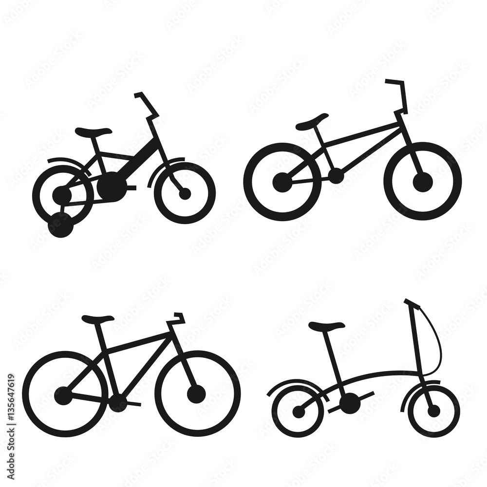 Obraz premium Bicycle icon