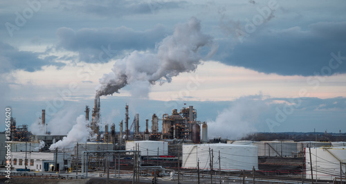 Wallpaper Mural air pollution from power plant Torontodigital.ca