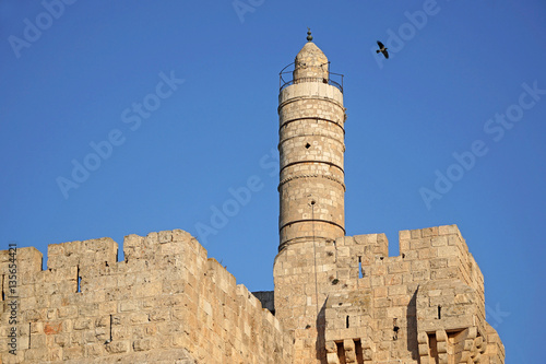 Jerusalem, citadel and Tower of David photo