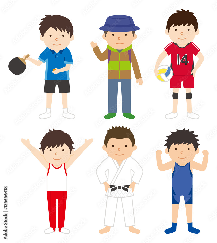 スポーツセット_男性02 スポーツセット_男性02
