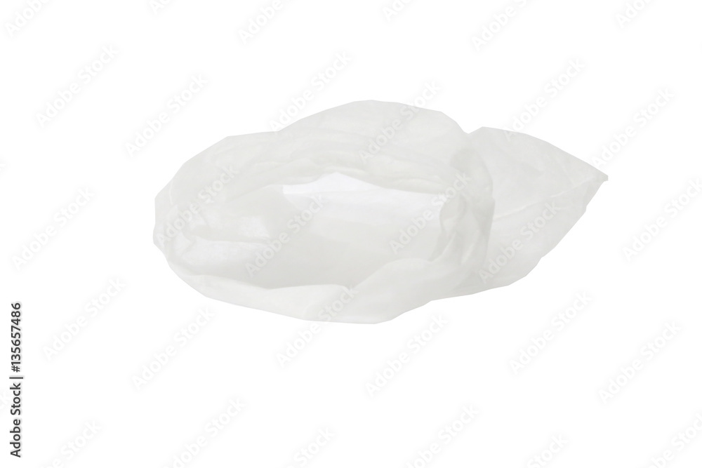 Plastic Shopping Bag on White Background Plastic Shopping Bag on White Background