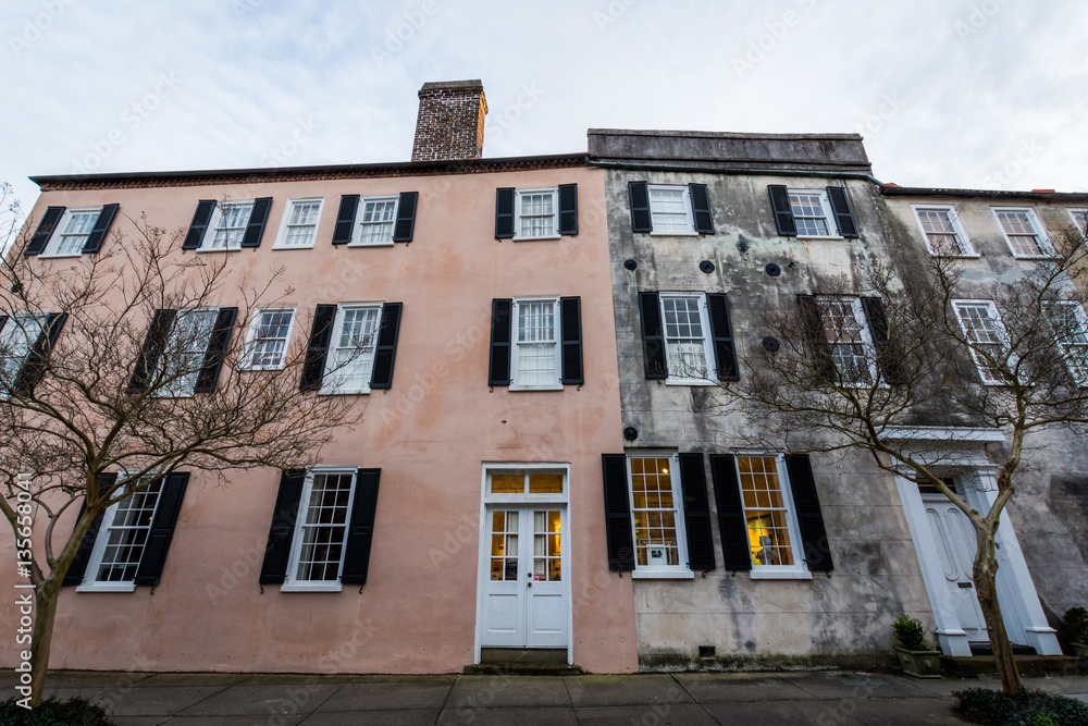 Historic Downtown Charleston South Carolina on a Warm Day