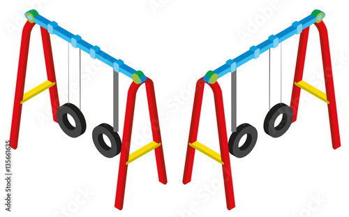 3D design for swings