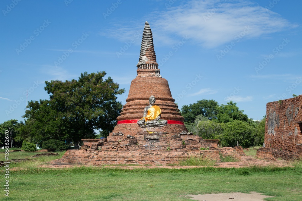 Wat Worachettharam, Ayutthaya, Thailand
