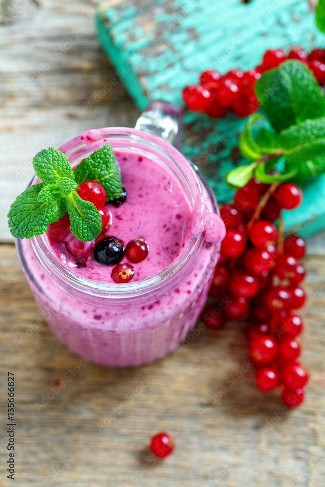 Berry smoothie for well being and healthy lifestyle. Berry smoothie for well being and healthy lifestyle.