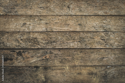 Old dark wood abstract texture plank wallpaper.