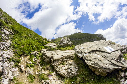 Landscape from Bucegi Mountains, part of Southern Carpathians in Romania © ileana_bt
