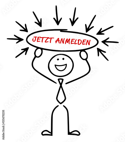 Strichmännchen - jetzt anmelden