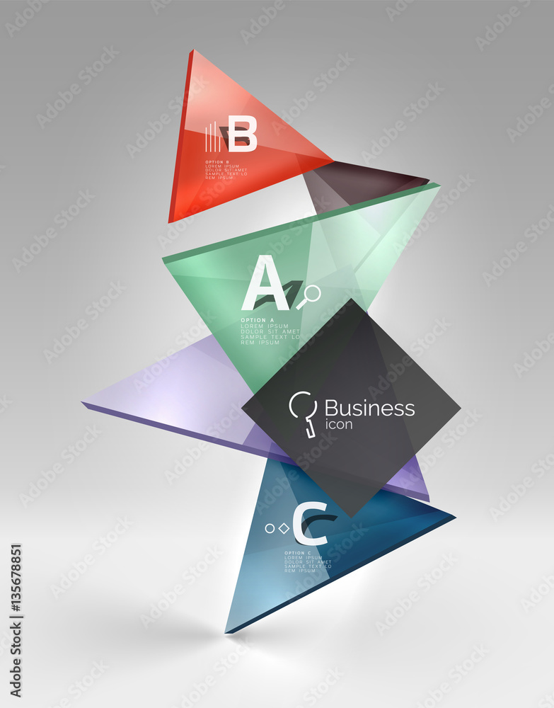 Vector 3d triangle abstract background Vector 3d triangle abstract background